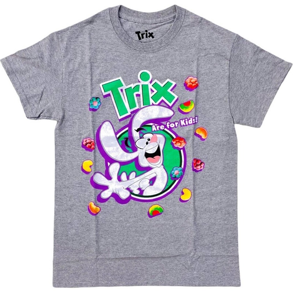 Trix Cereal Men's Officially Licensed Rabbit Blast Retro Vintage Tee T-Shirt